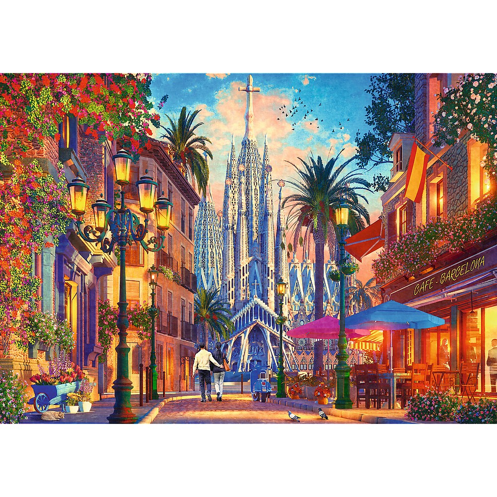 PUZZLE TREFL 1000 BARCELONA - Barcelona (1) [ps:566bebf3-6a79-4a5f-827f-a59e8a2ddc2a]