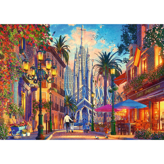 PUZZLE TREFL 1000 BARCELONA - Barcelona (1) [ps:566bebf3-6a79-4a5f-827f-a59e8a2ddc2a]