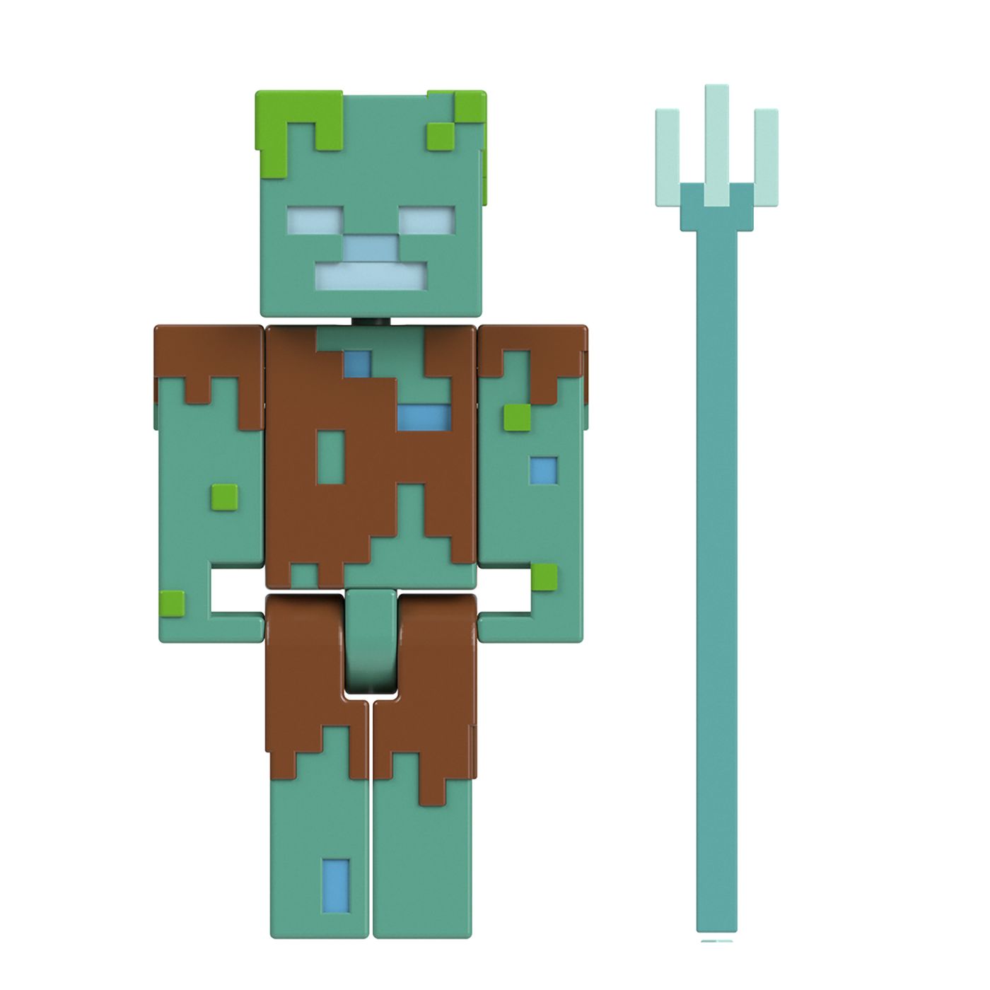 MINECRAFT CRAFT A BLOCK FIGURINA PIG 8CM Mattel - Drowned (1) [ps:bf2d03bc-7563-42dd-b47c-362ac51e3894]