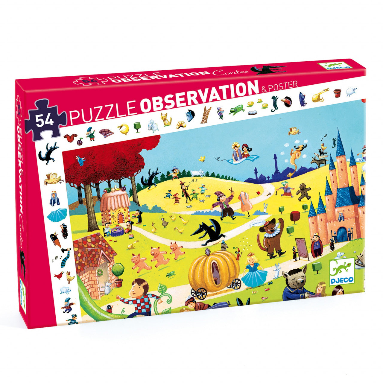 Puzzle observatie Povesti renumite, Djeco - Imagine 1 [ps:cec07e92-6613-45d4-b2ba-e5b8ba61775f]