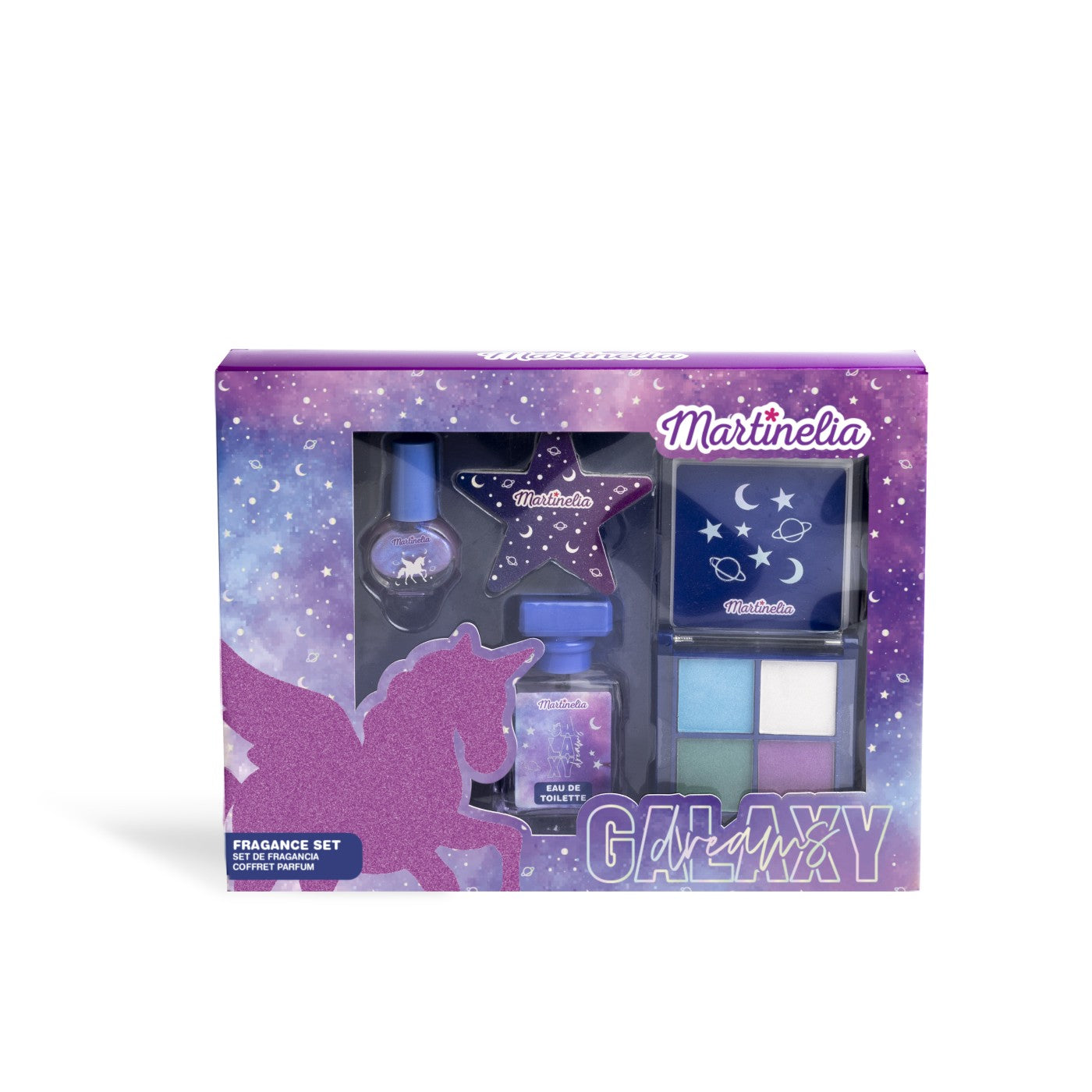 MARTINELIA GALAXY DREAMS SET TRUSA DE INGRIJIRE SI PARFUM - Imagine 1 [ps:4581ef3d-2be3-47e5-bb1c-a1b9419d5a59]