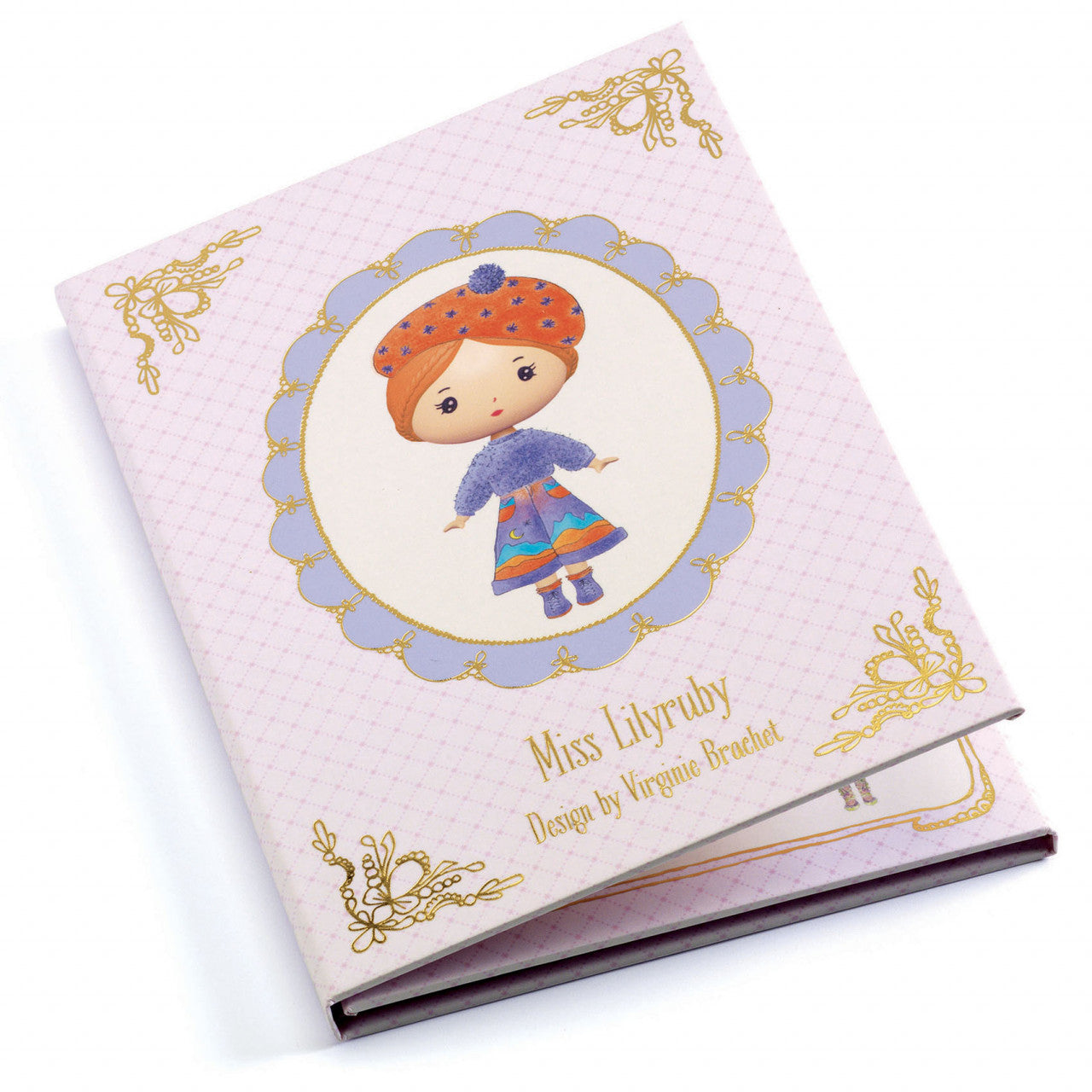 Set cu abtibilduri repozitionabile Miss Lilyruby, Djeco - Imagine 1 [ps:7d46db8e-6f0e-4ace-8e3e-705e0aab09a2]
