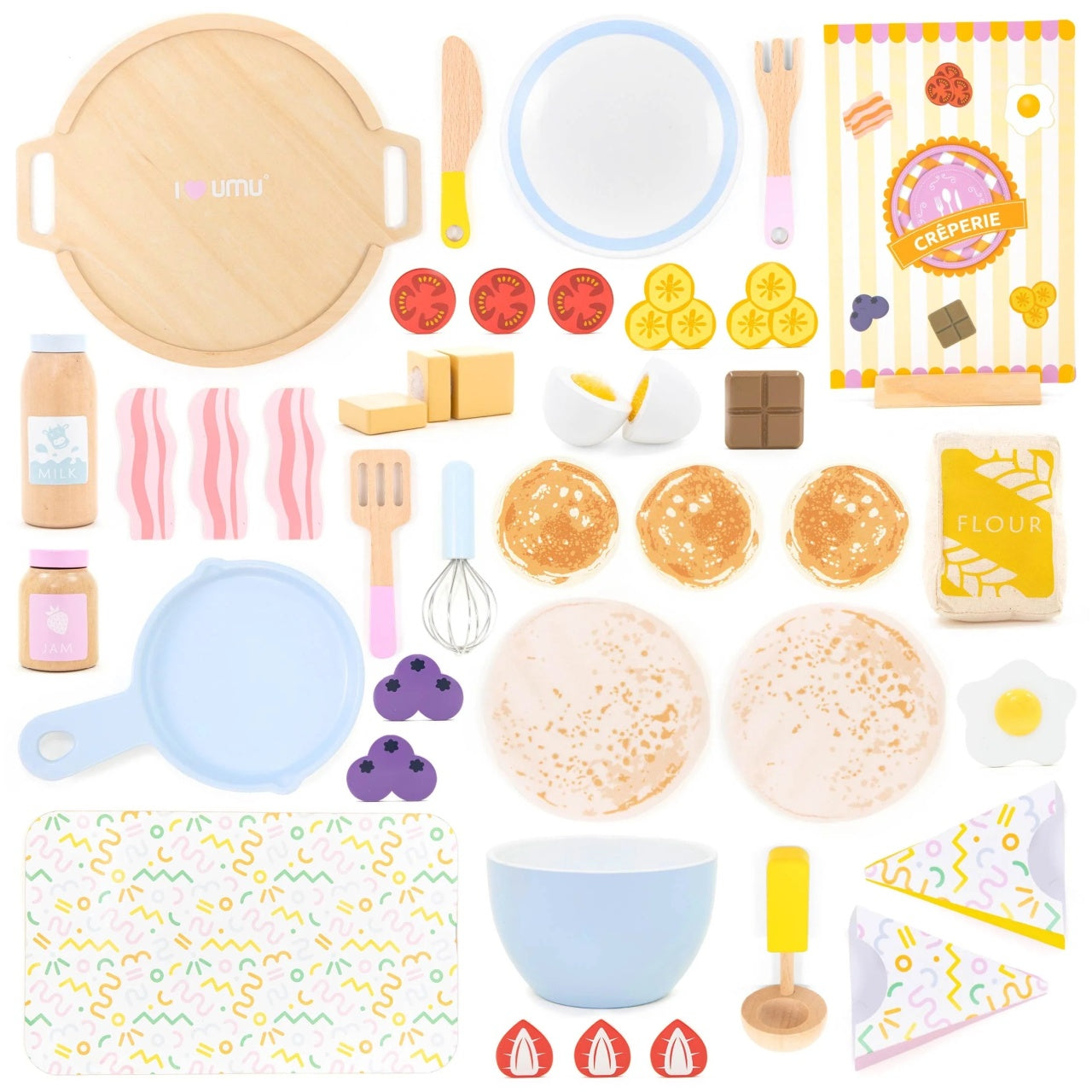 Joc de rol Set de preparat clatite, UMU Toys - Imagine 1 [ps:59bb9528-f2f7-44aa-8003-bfa65f539dc8]