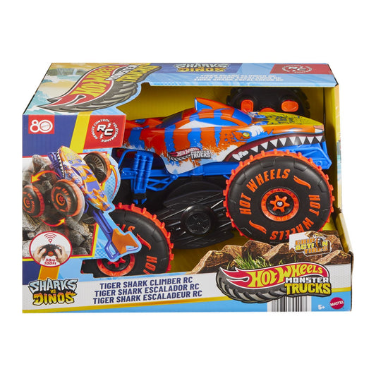 HOT WHEELS MONSTER TRUCK SHARKS VS DINOS MASINA CU - Imagine 1 [ps:7297eb20-f5c6-4055-b0da-3e9556dc1a68]