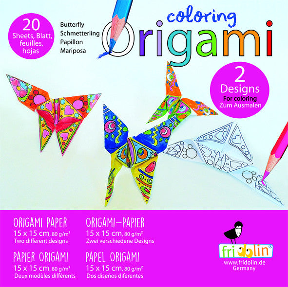 Origami Fluturasi de colorat, Fridolin - Imagine 1 [ps:4a538431-08cd-4869-95db-20103465717e]