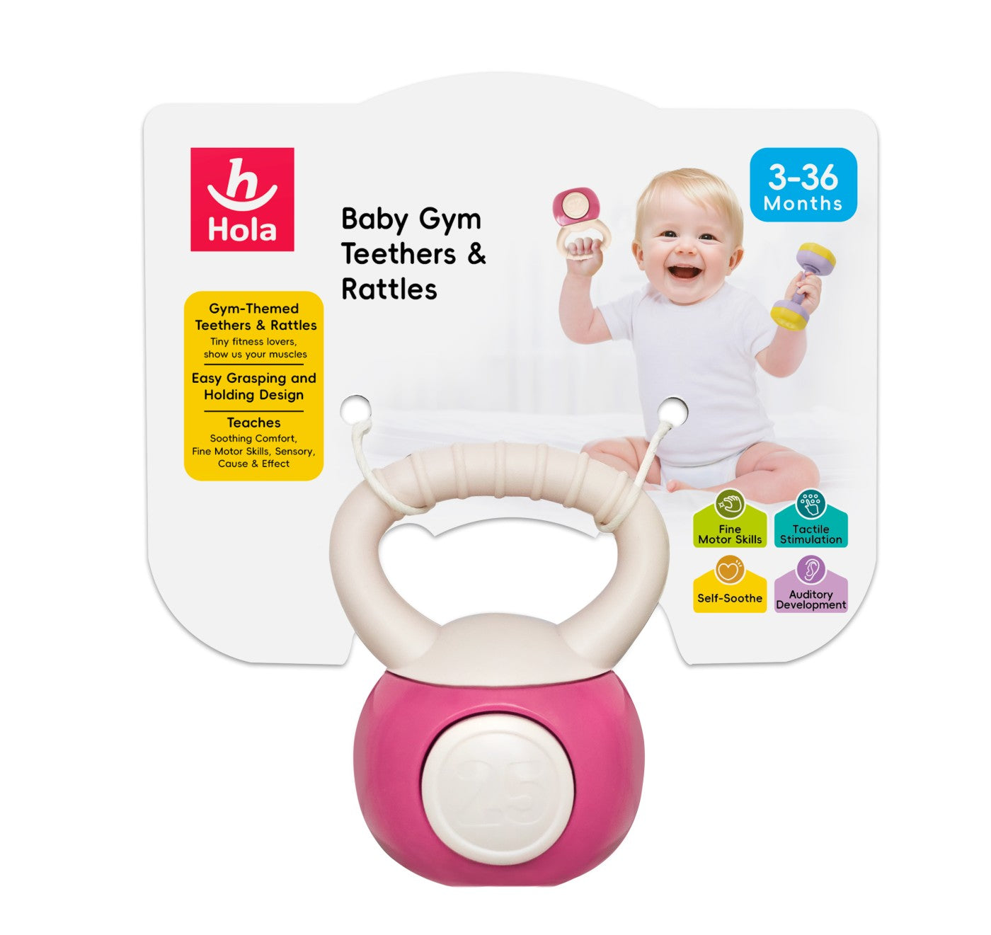 JUCARIE DENTITIE GANTERA KETTLEBELL Jucarii Bebe - Imagine 1 [ps:158af6c0-6c4f-4efe-8a33-47462f361d4c]