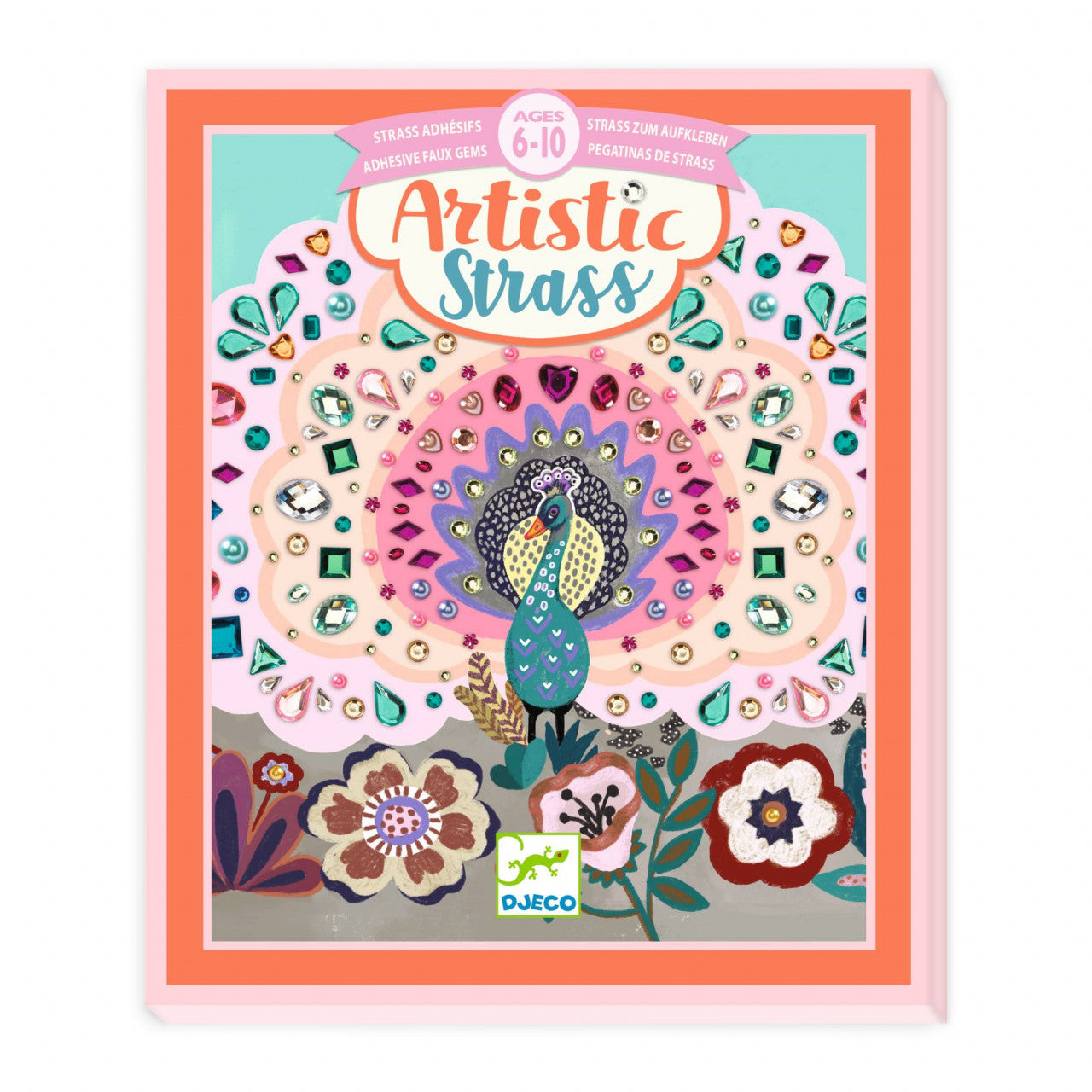 Set creativ cu strasuri Frumusete salbatica, Djeco - Imagine 1 [ps:9c9984d0-c027-40b9-94df-049a553734d9]