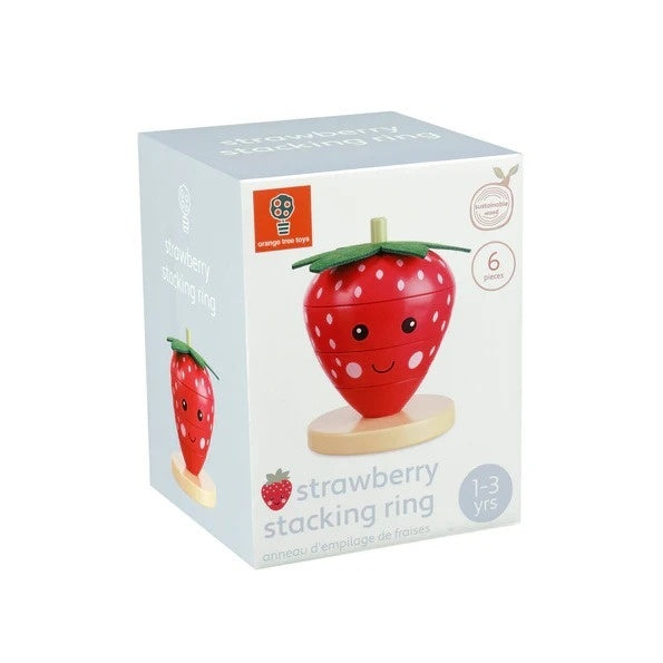 Joc de stivuit capsuna, Orange Tree Toys - Imagine 1 [ps:033352b3-8c3a-425f-b354-a147570d6c76]