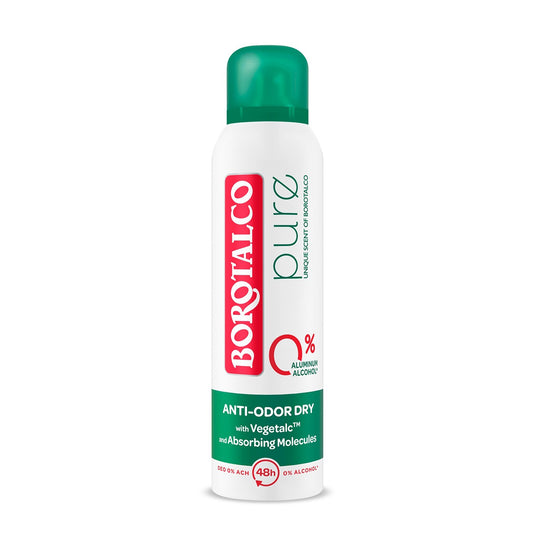 BOROTALCO Pure Original, deodorant, spray, 150 ml - Imagine 1
