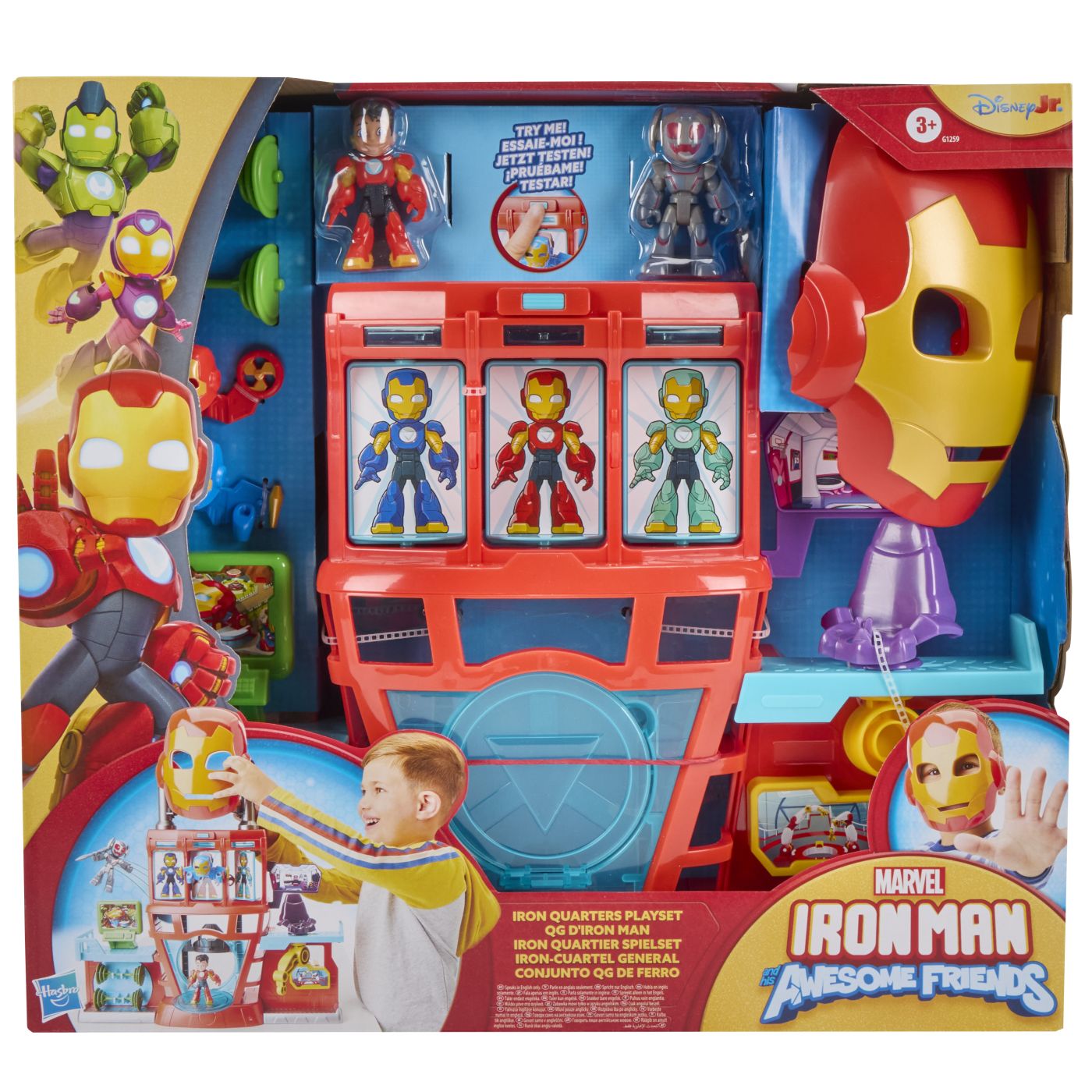 MARVEL IRON MAN SI PRIETENII SAI UIMITORI SET DE JOACA - Imagine 1 [ps:4e39c08e-15b8-4e2a-8fa7-eb38fa97f95f]