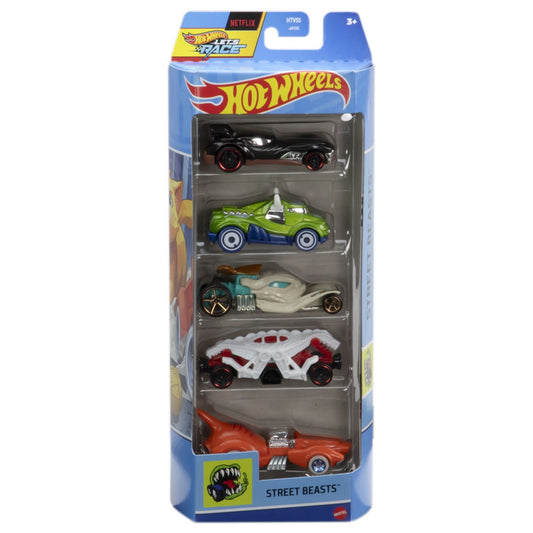 SET 5 MASINI HOT WHEELS CU DESIGN STREET BEASTS Mattel - Imagine 1 [ps:ce3dcdbf-a61a-4609-a4a8-e44708b21953]