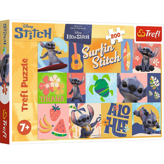 PUZZLE TREFL 200 DISNEY STITCH AVENTURI HAWAIIENE - Imagine 1 [ps:618b5728-22fd-4f37-9ab4-43f4ea92a471]