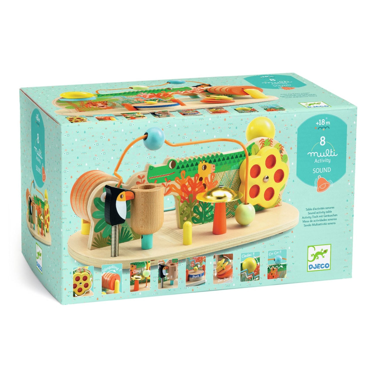 Centru de activitati cu multi sunete, Djeco - Imagine 1 [ps:2d00092a-4e54-4f35-8b3a-cdce8cc1face]