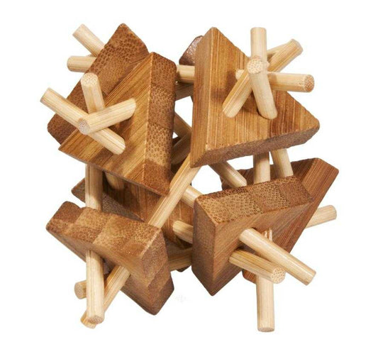 Joc logic IQ 3D Puzzle Sticks&triangles, Fridolin - Imagine 1 [ps:a9f64c15-c43d-47da-9724-5eef614f9a75]