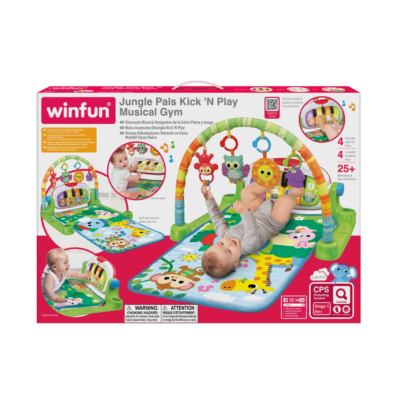 WINFUN CENTRU DE ACTIVITATI MUZICAL PRIETENII DIN JUNGLA - Imagine 1 [ps:be746161-c4b3-46f1-8215-c0a569033adf]