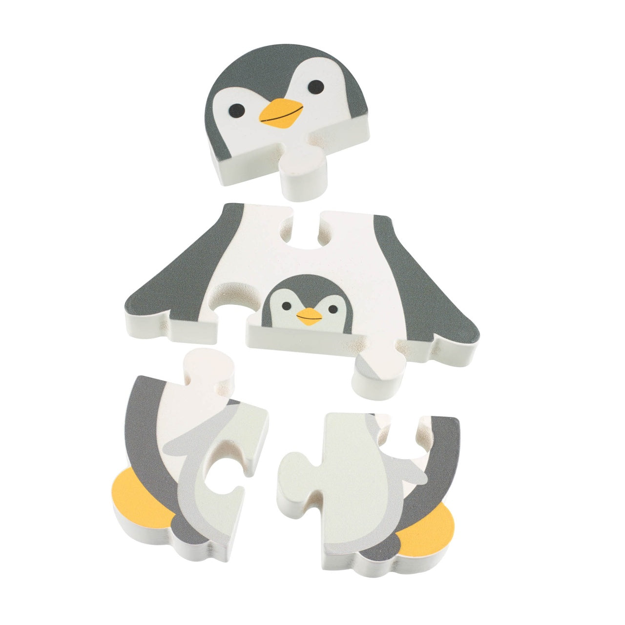 Puzzle Pinguin din lemn, Orange Tree Toys - Imagine 1 [ps:fe315951-b174-4649-beb3-c0d39f509b01]