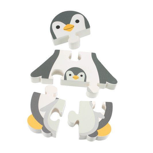 Puzzle Pinguin din lemn, Orange Tree Toys - Imagine 1 [ps:fe315951-b174-4649-beb3-c0d39f509b01]