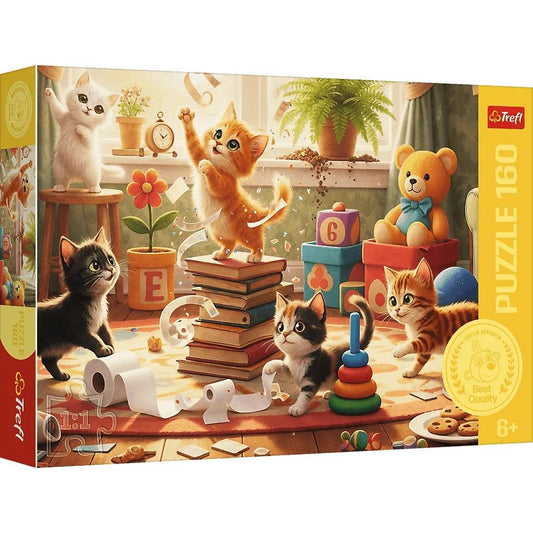 PUZZLE TREFL 160 POFTELE PISICII - Imagine 1 [ps:fa8d2796-573f-4bef-a4f3-6a7de66d4625]