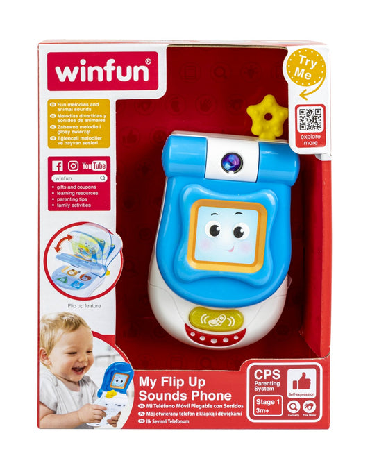 WINFUN TELEFON CU CLAPETA CU SUNETE - Imagine 1 [ps:f32afbd3-8cbe-4b82-851e-0e21ba31b4e9]