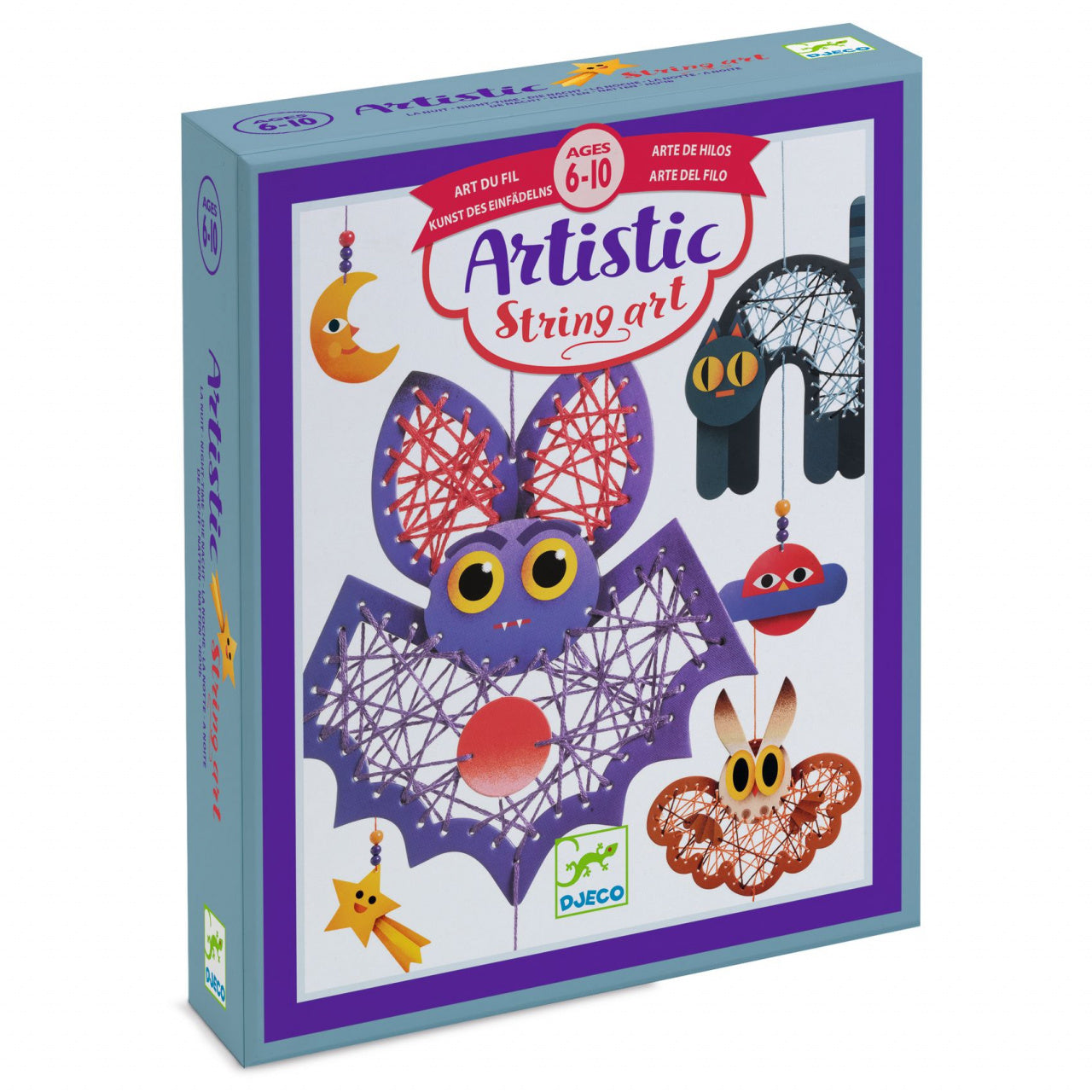 Set creativ de cusut Pe timp de noapte, Djeco - Imagine 1 [ps:87681f41-1395-4cc2-a41d-fbd49a9b4ce1]