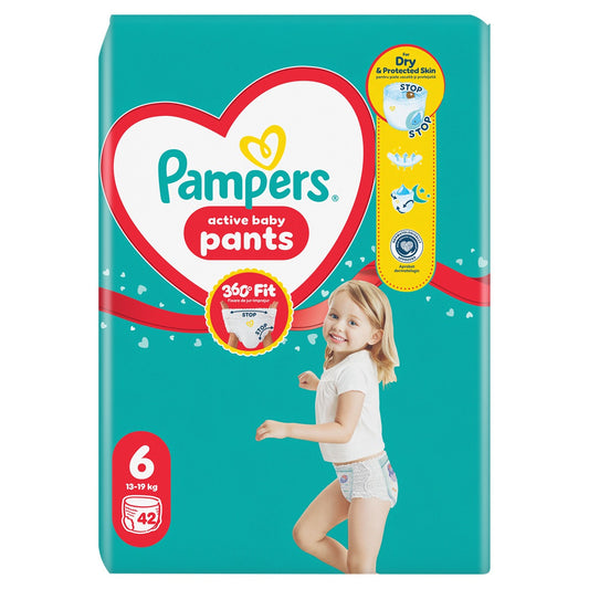 PAMPERS Active Baby Pants, scutece chilotel, 13-19 kg, - 13-19kg (1) [ps:8ac2d83d-c4bb-4d85-961b-51285edac290]