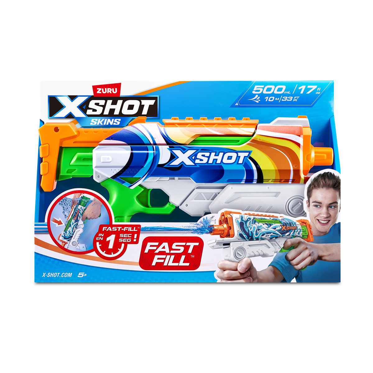X-SHOT Hyperload, arma de jucarie, Cruiser - Imagine 1 [ps:2309c4aa-6fb9-4acf-aa15-d93f7d6aa0f3]