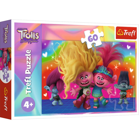 PUZZLE TREFL 60 TROLII PRIETENOSI - Imagine 1 [ps:dcc0e4d2-d2a9-4747-b5f4-5e1a819660ad]