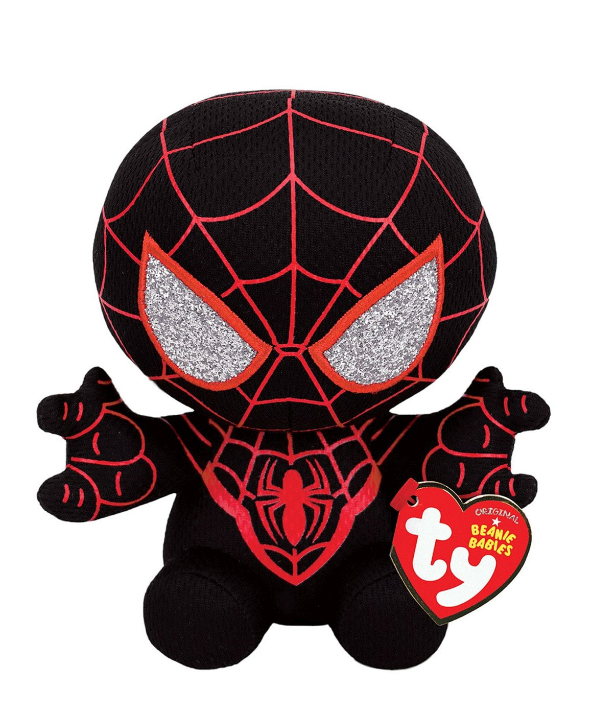 PLUS TY 15CM BEANIE BABIES MILES MORALES SPIDERMAN - Imagine 1 [ps:6e16bd2b-cf67-4474-8a68-5d975d615ae5]