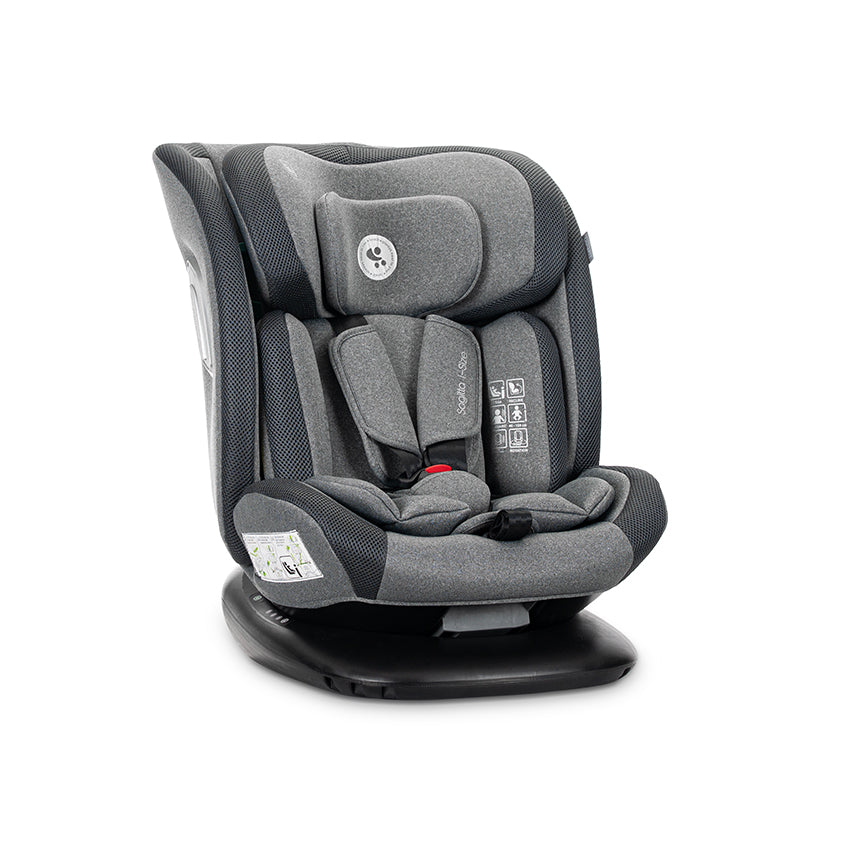 Scaun Auto Lorelli Sagitta i-Size, Rotativ 360°, 0-12 ani - Grey (1) [ps:b8cbf572-9b75-4b33-9e49-c8ea43665196]