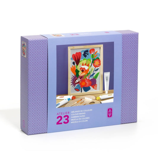 Atelier creativ 23 pentru adulti Pictura Flori, Djeco - Imagine 1 [ps:9d854fe6-2e4e-4a34-9786-1430f7ac2193]