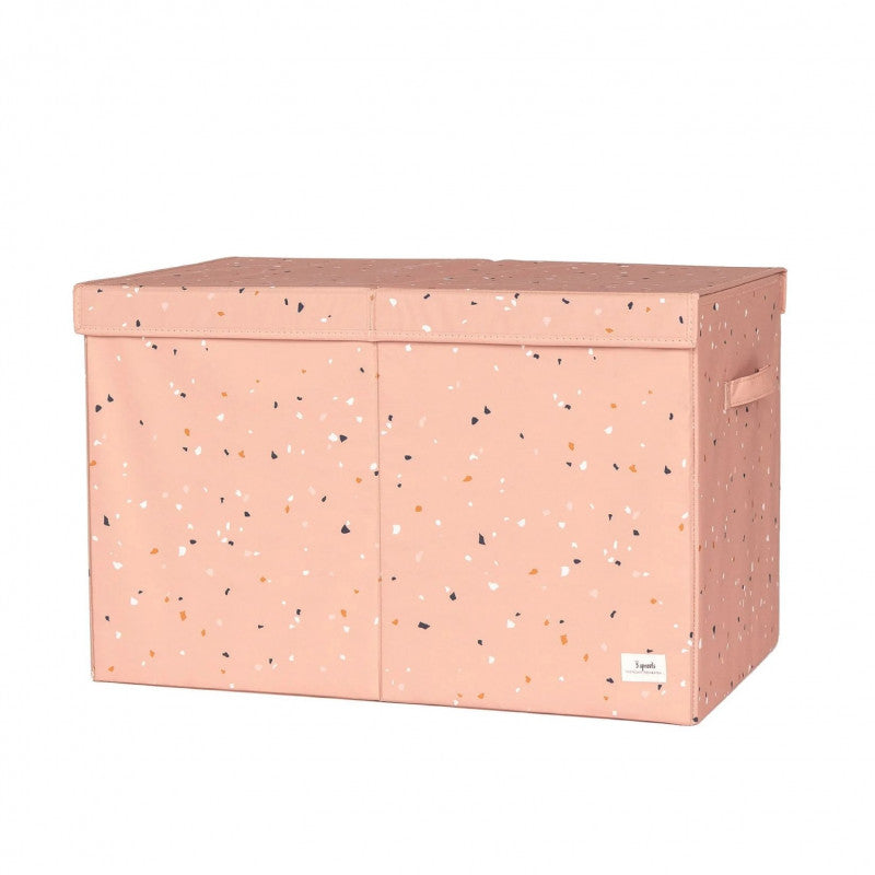 Cufar pliabil pentru camera copiilor, material reciclat Terrazzo Clay, 3 Sprouts [ps:b402efa6-c25a-4ce3-a792-42c080702c03]