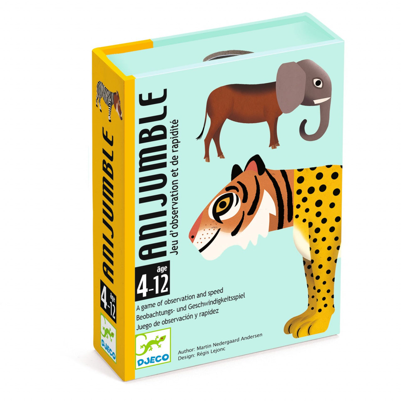 Joc de carti Anijumble, Djeco - Imagine 1 [ps:dd0f8f2b-557f-4e29-91fd-57dc5096fded]