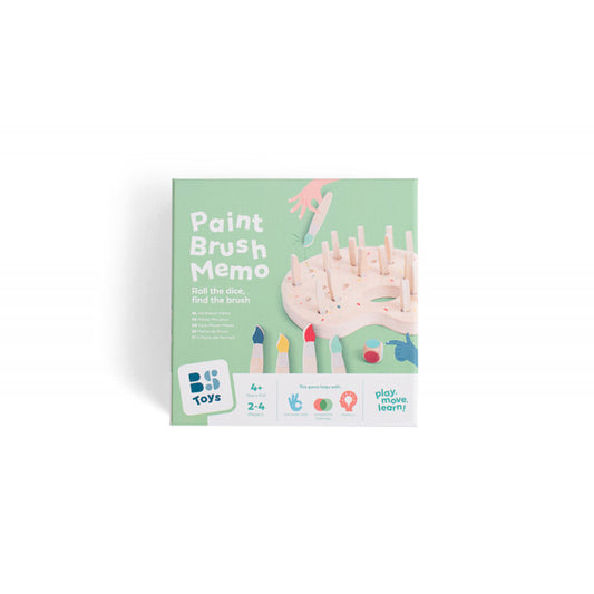 Joc de memorie Pensule colorate, BS Toys - Imagine 1 [ps:45fb5ccd-cdf4-44e8-9d13-b4c0cdd0eb41]