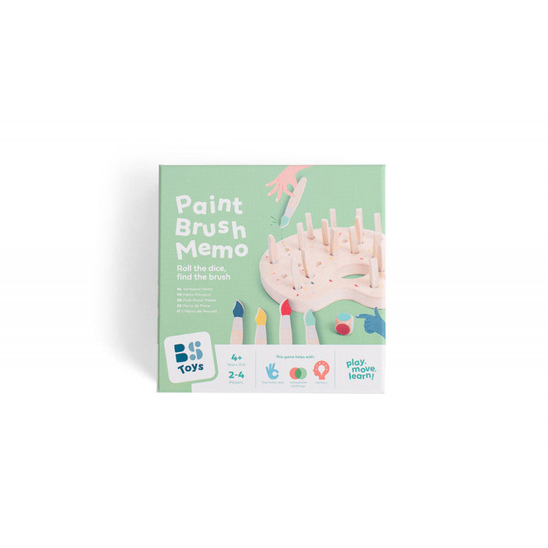 Joc de memorie Pensule colorate, BS Toys - Imagine 1 [ps:45fb5ccd-cdf4-44e8-9d13-b4c0cdd0eb41]