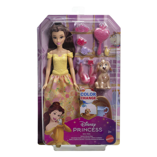 DISNEY PRINCESS PAPUSA BELLA CU CATEL SI ACCESORII Mattel - Imagine 1 [ps:c01c4c4b-96e9-4ce9-a888-77ef69f6bf43]