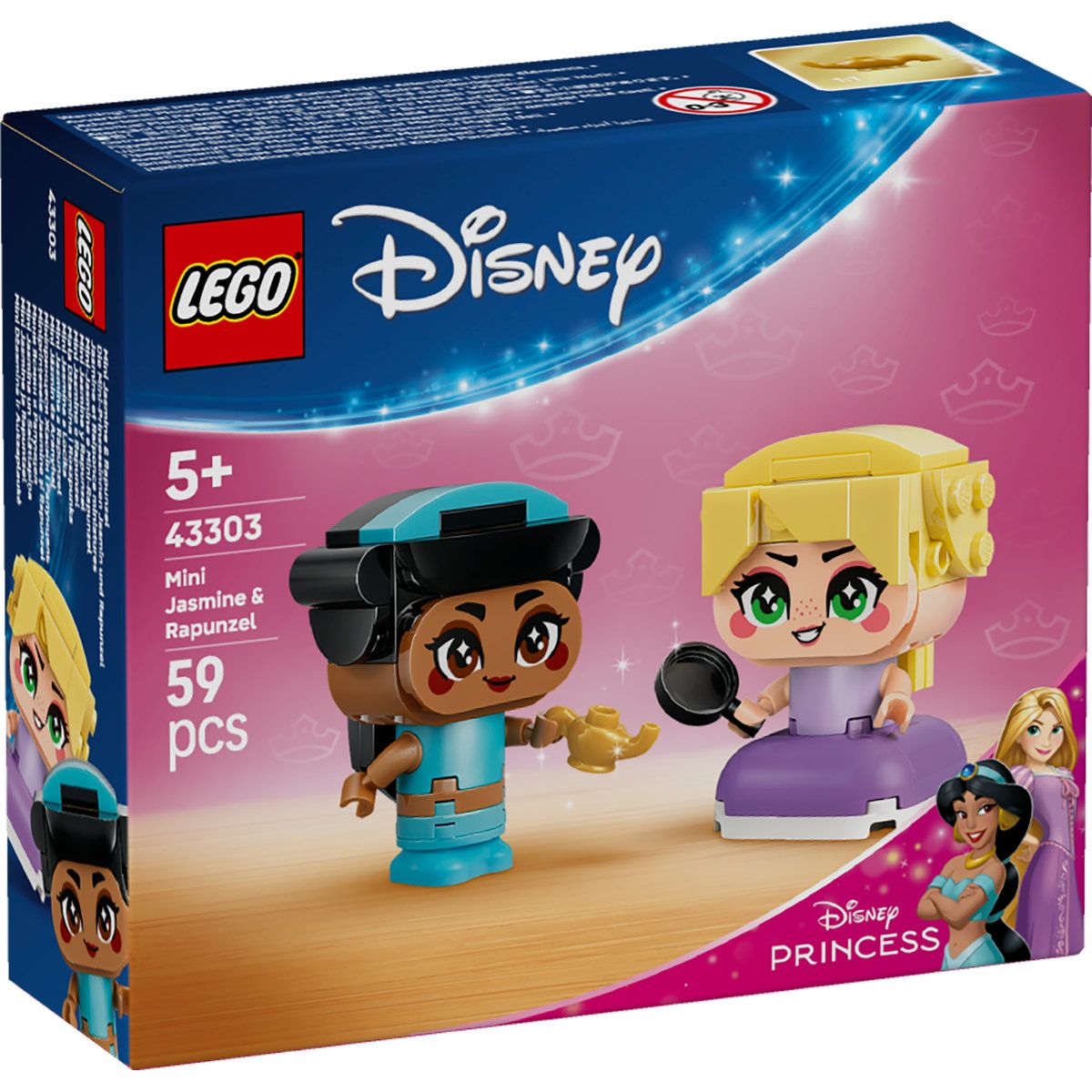 LEGO DISNEY PRINCESS MINIPRINTESELE JASMINE SI RAPUNZEL - Imagine 1 [ps:d86f1a22-a363-44ae-8557-35e6096883fd]