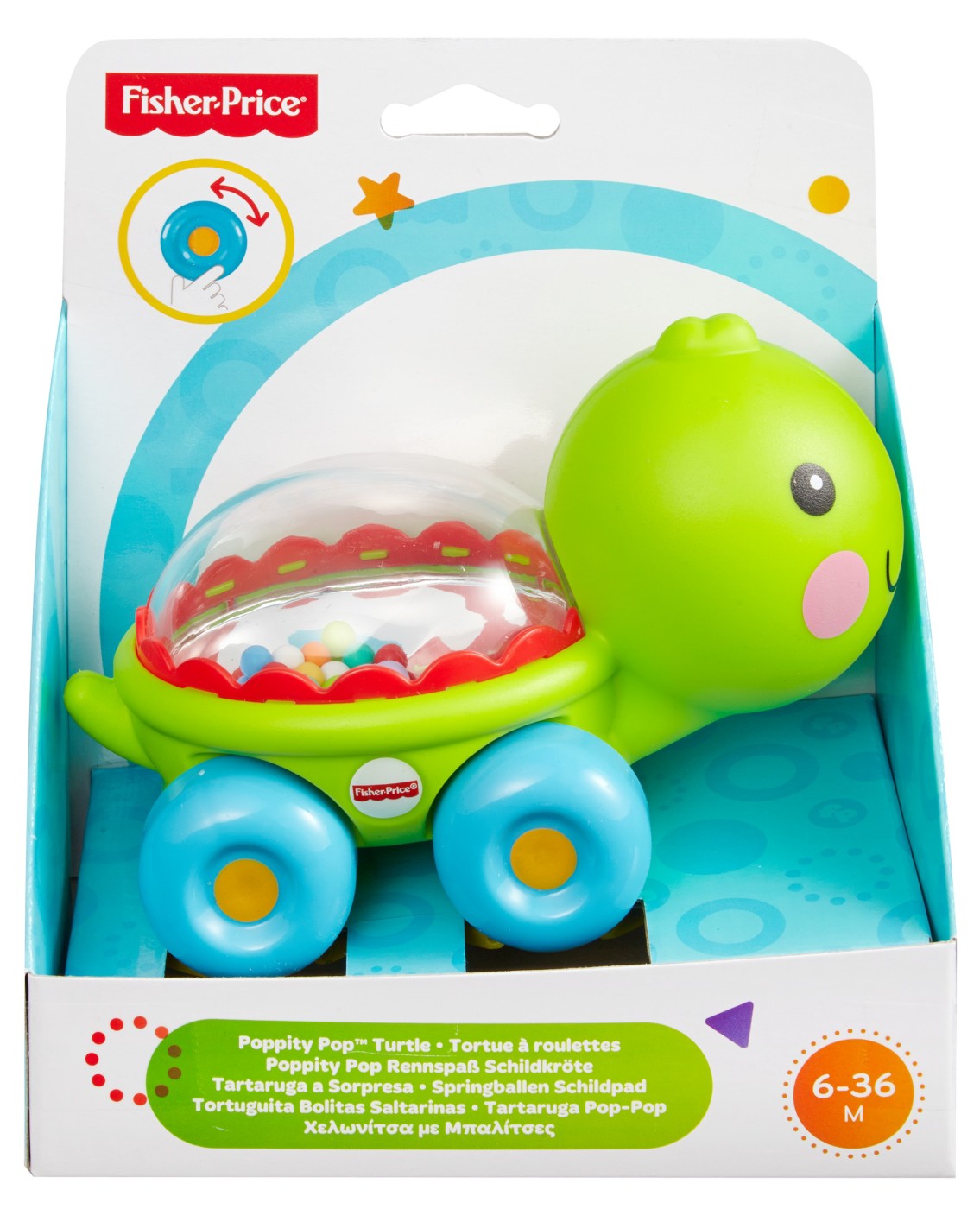 FISHER PRICE JUCARIE APASA SI MERGI TESTOASA Mattel - Imagine 1 [ps:502d708b-6c5c-4937-9b24-374f69594467]