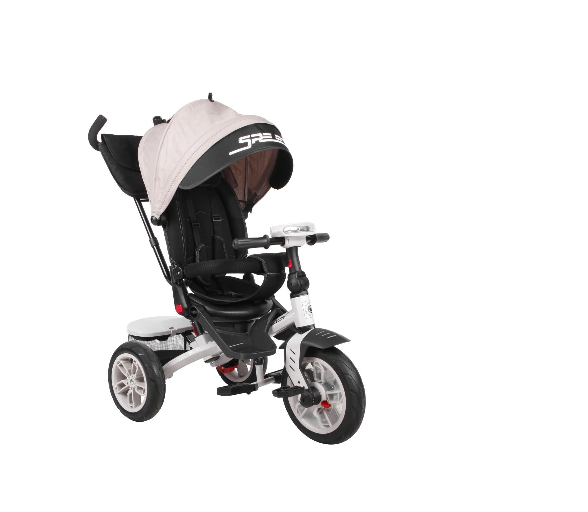 Tricicleta Lorelli Speedy, Black & Yellow - Evolutivă - Bej (1) [ps:f1fdad4e-338c-4d7d-8341-9af870be4c62]