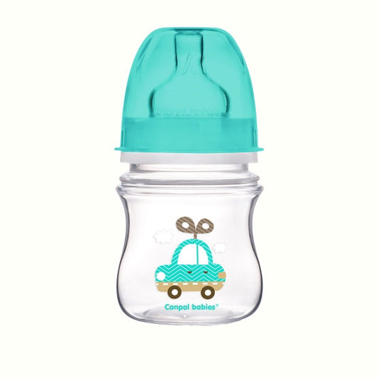 Canpol Babies Biberon Anticolic cu Gat Larg 120 Ml Toys 35/205 Infant.ro [ps:07e06655-2597-4e67-91b8-b0aff111a0f7]