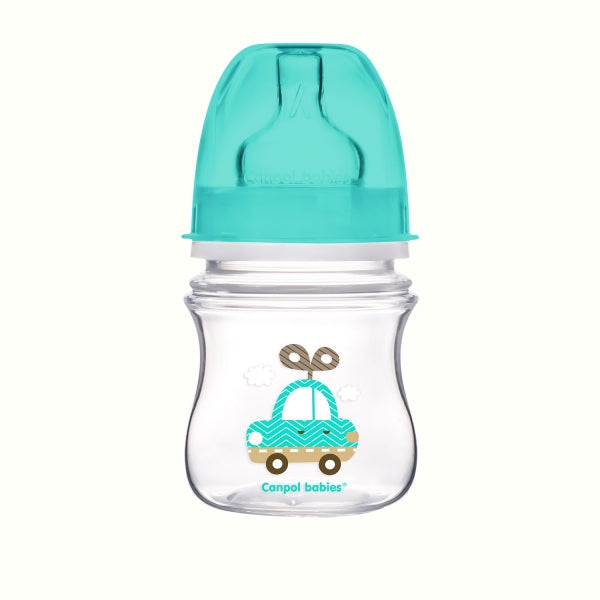Canpol Babies Biberon Anticolic cu Gat Larg 120 Ml Toys 35/205 Infant.ro [ps:07e06655-2597-4e67-91b8-b0aff111a0f7]