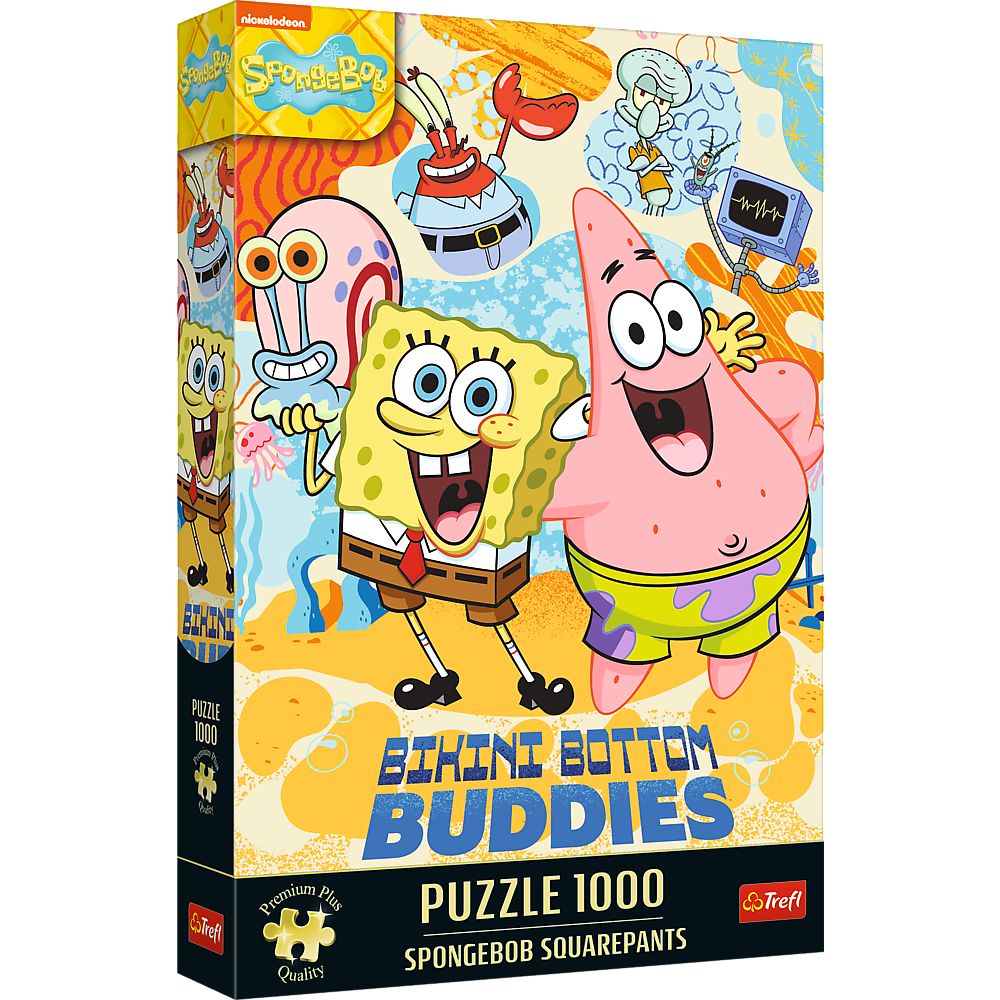 PUZZLE TREFL 1000 PREMIUM PLUS SPONGEBOB SQUAREPANTS - Imagine 1 [ps:10bd0a62-79e0-4f16-8e63-d73ea71b25a9]