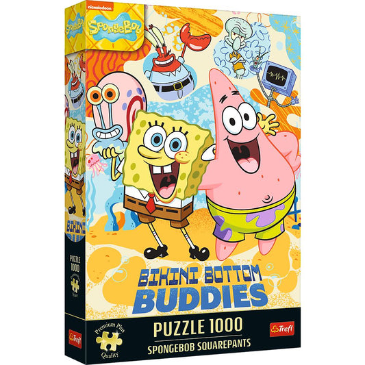 PUZZLE TREFL 1000 PREMIUM PLUS SPONGEBOB SQUAREPANTS - Imagine 1 [ps:10bd0a62-79e0-4f16-8e63-d73ea71b25a9]