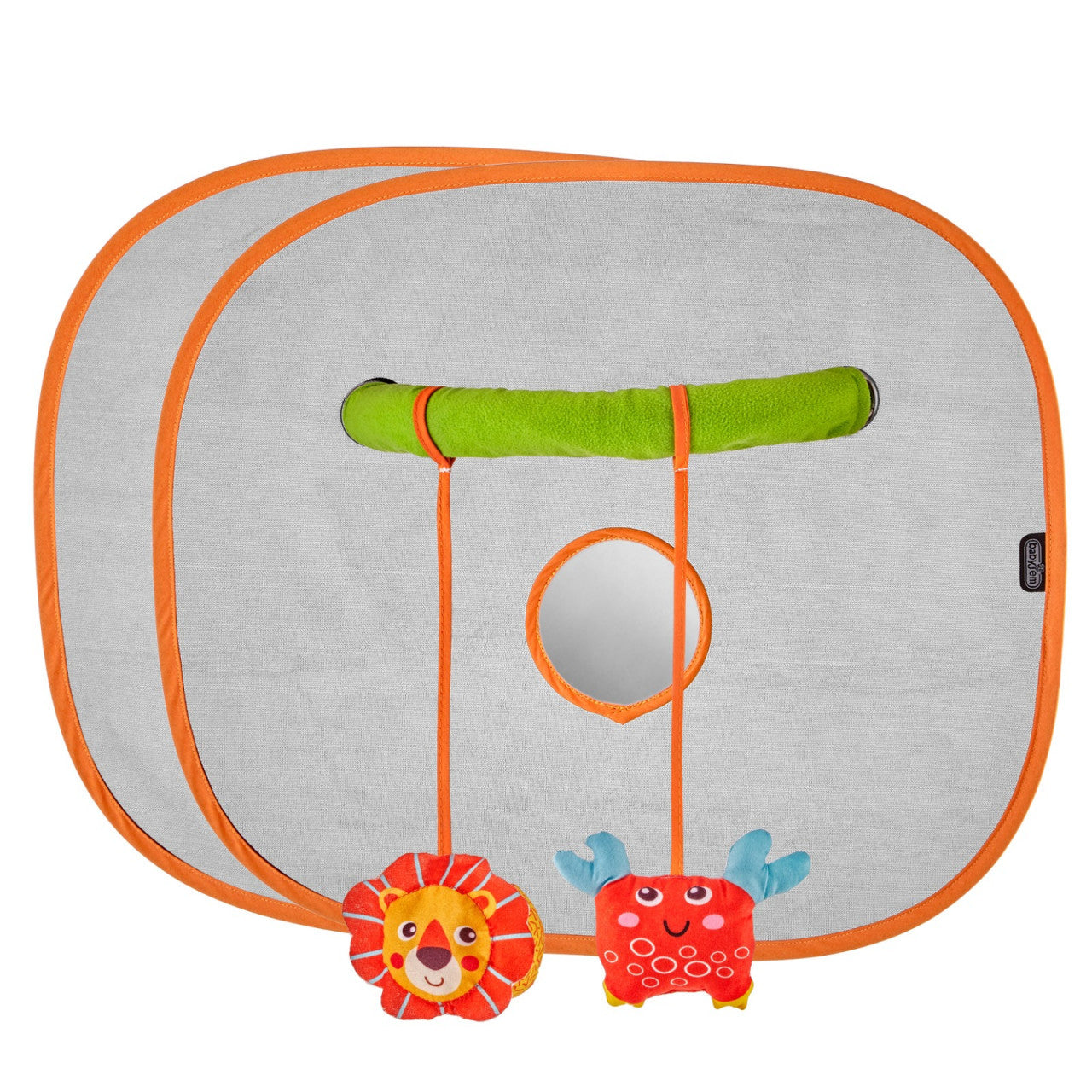Set 2 parasolare cu jucarii si oglinda, BabyJem, 44x37 cm - Imagine 1 [ps:0b766f8d-5cf1-42ed-a586-e4a8d6002811]