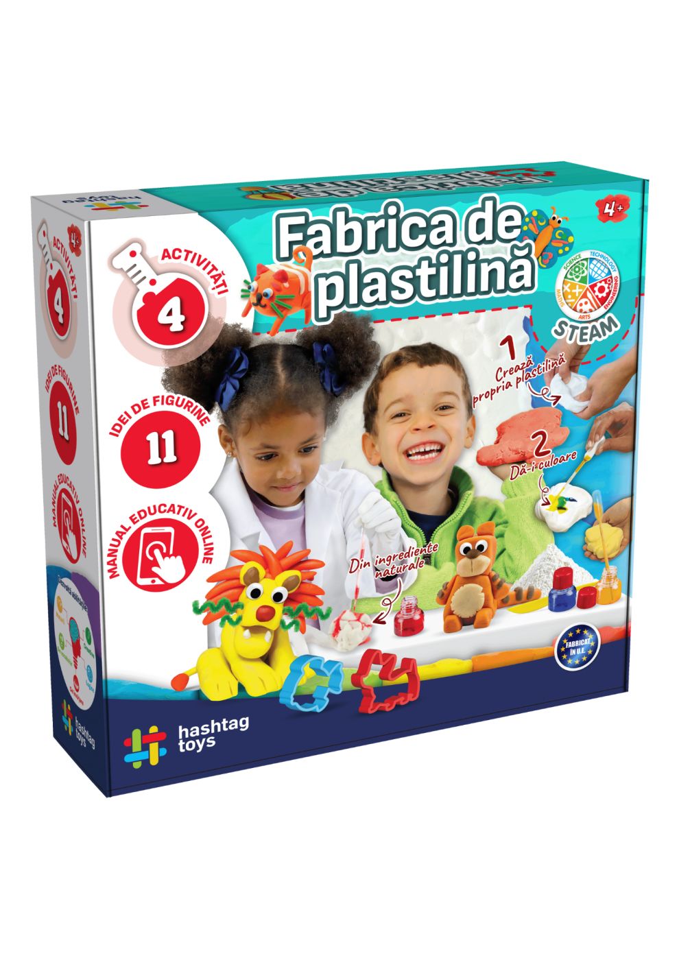 SET FABRICA DE PLASTILINA CU ANIMALE VIVA TOYS - Imagine 1 [ps:4ac3ebeb-29ee-49fb-a08e-770a5c433344]