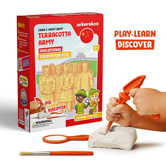 Arkerobox - Set arheologic educational si puzzle 3D, - Imagine 1 [ps:ad6dd275-2580-493c-8371-1f8b194ef88a]