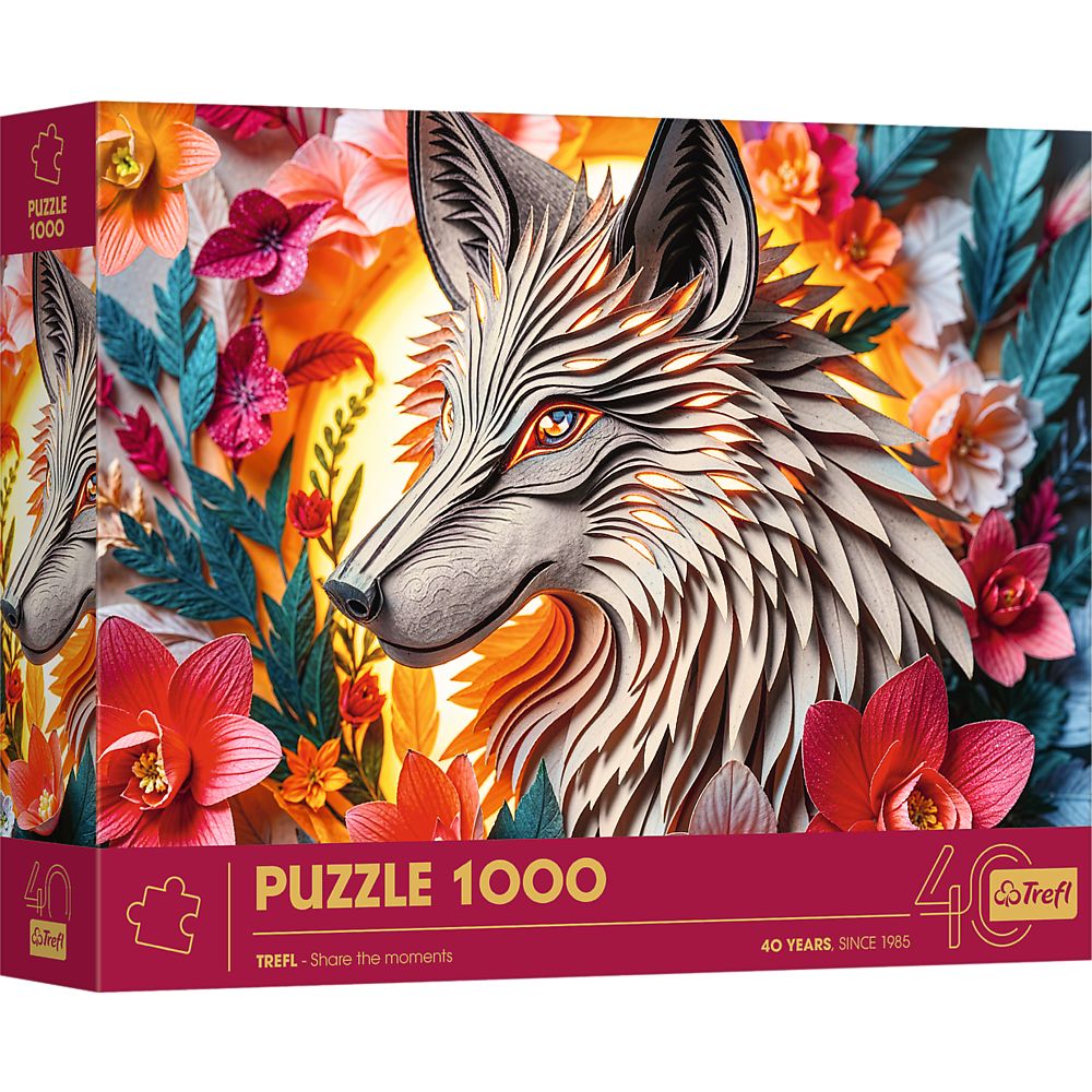 PUZZLE TREFL 1000 EDITIA ANIVERSARA 40 DE ANI 3D WILK - Imagine 1 [ps:0325d326-d1a5-4914-8f6c-fdef02f3a649]