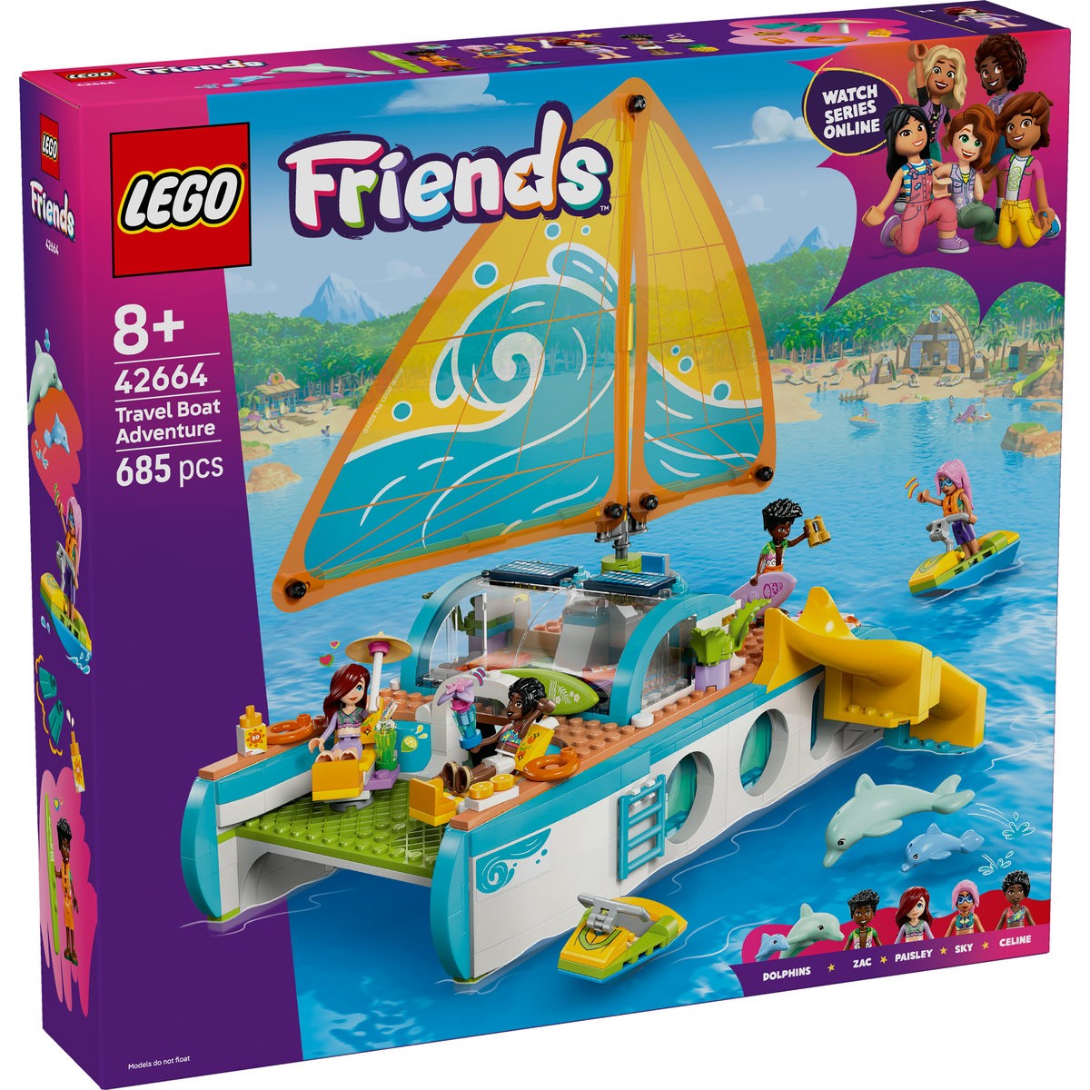 LEGO FRIENDS CALATORIA AVENTUROASA CU BARCA 42664 - Imagine 1 [ps:53cae17f-8042-44ea-962f-48bdd4e741f0]