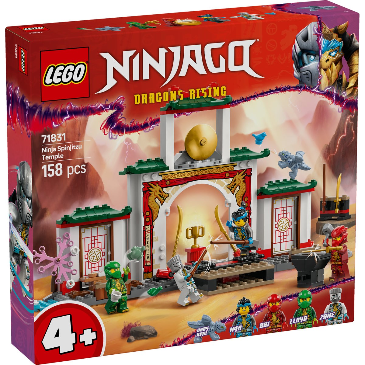 LEGO NINJAGO TEMPLUL SPINJITZU AL LUPTATORILOR NINJA 71831 - Imagine 1 [ps:1c5b4ab9-c9d6-44d1-9f6e-f675b9d75ef5]