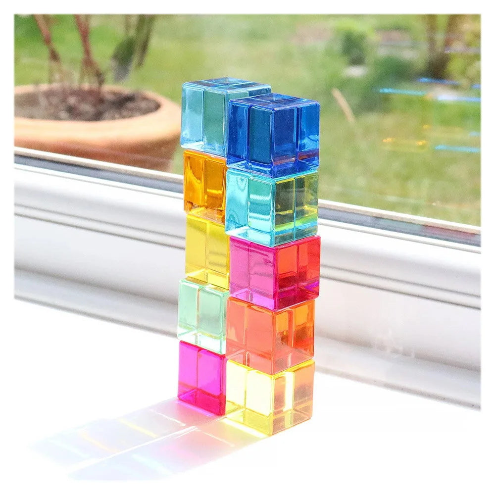 Gem Cube - Set 10 Cuburi Acrilice Tickit | Jucării Creative - Default Title (1) [ps:554ad09d-f24b-442e-bac5-e1efa99107cf]