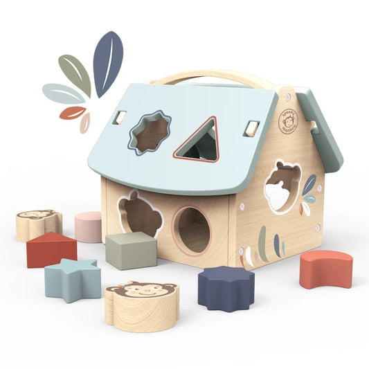 Casuta sortatoare cu forme, Speedy Monkey - Imagine 1 [ps:1ab62f79-018c-4a3d-bdb3-81c3307e794e]